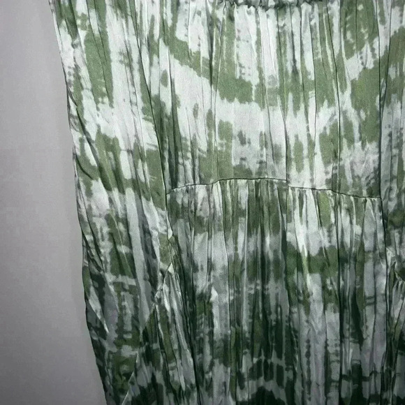 Vince Tie Dye Ruched Cami Midi Dress xxs - Picture 3 of 15